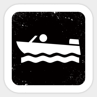 Motor Boating Sticker